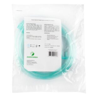 CANULA NASAL 2 MTS ADULTO INVERFARMA