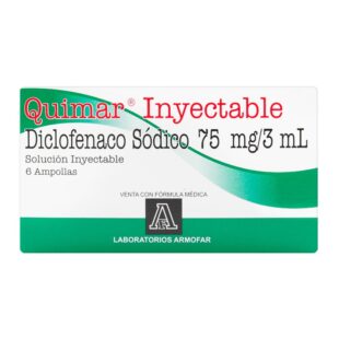 QUIMAR INYECTABLE 6 AMPOLLAS