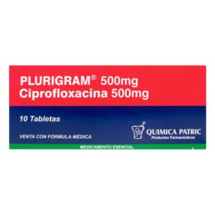 PLURIGRAM 500 MG 10 TABLETAS