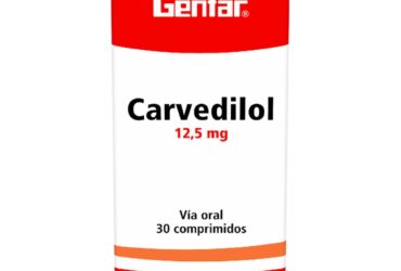 CARVEDILOL 12.5 MG 30 TBS GF(P)17835