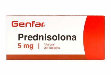 PREDNISOLONA 5 MG 30 TABLETAS GF