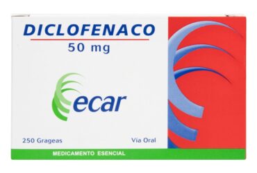 DICLOFENACO 50 MG 250 GRAGEAS ECAR