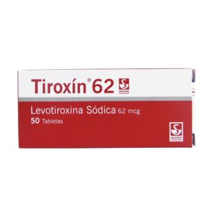 TIROXIN 62 MCG 50 TABLETAS(PDB)