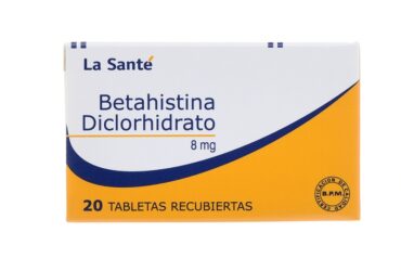 BETAHISTINA 8 MG 20 TABLETAS LS