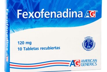 FEXOFENADINA 120 MG 10 TBS AG