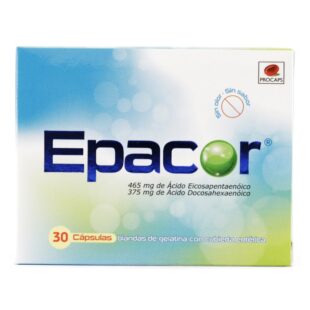 EPACOR 840 MG 30 CAPSULAS(PAE)