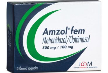 AMZOL FEM 500/100 MG 10 OVULOS ICOM
