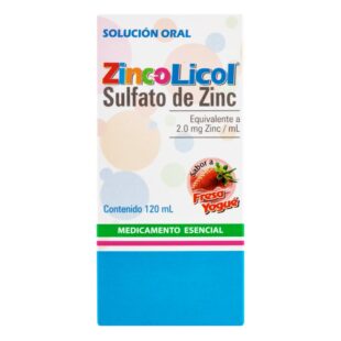 ZINCO SOLUCION 120 ML