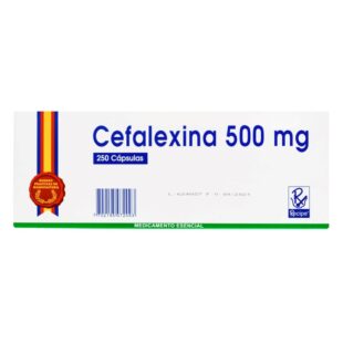 CEFALEXINA 500 MG 250 CAPSULAS RC (A)