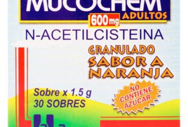 MUCOCHEM 600 MG NARANJA 30 SBS