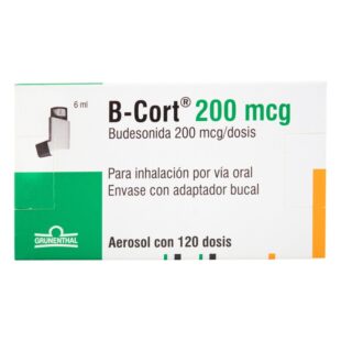 B-CORT AERO. 200 MCG 120 D.(A)(3%+)(PAE)