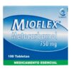 MIOFLEX 750 MG 100 TABLETAS