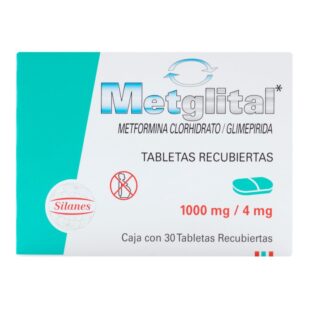 METGLITAL 4/1000 MG 30 TABLETAS (A)
