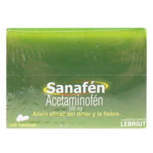 SANAFEN 500 MG 100 TBS LP