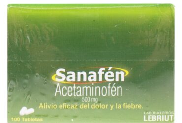 SANAFEN 500 MG 100 TBS LP