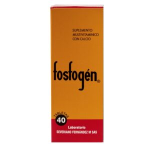 FOSFOGEN 40 TABLETAS