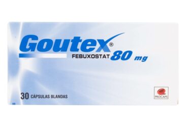 GOUTEX 80 MG 30 CAP. BLANDAS(3%+)(PAE)