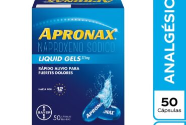 APRONAX LIQUID GEL 275 MG 50 CAPSULAS