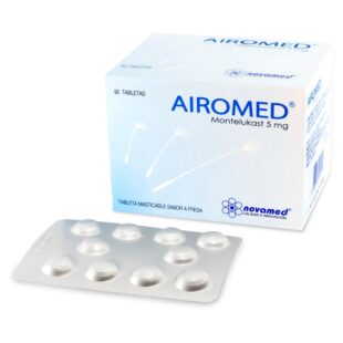 AIROMED MASTICABLE 5MG 90 TBS(A)