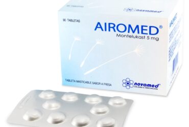 AIROMED MASTICABLE 5MG 90 TBS(A)