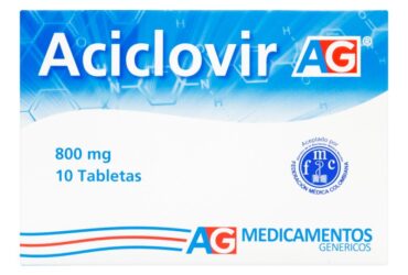 ACICLOVIR 800 MG 10 TABLETAS AG