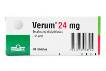 VERUM 24 MG 20 TABLETAS (A)(3%+)(PAE)