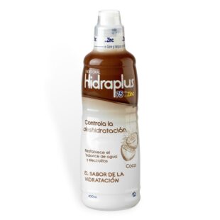 HIDRAPLUS 75 ZINC COCO 400 ML SUERO O
