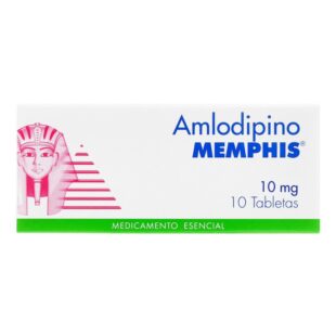AMLODIPINO 10 MG 10 TABLETAS MP