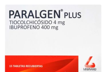 PARALGEN PLUS 15 TABLETAS