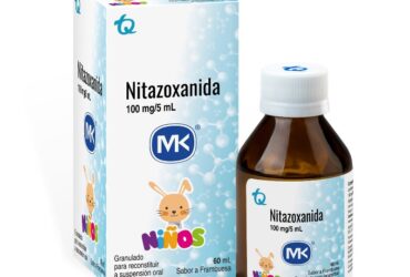 NITAZOXANIDA 100 MG SUSPENSION 60 ML MK