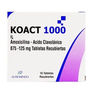 KOACT 1000 MG 15 TABLETAS(3%+)(PAE)