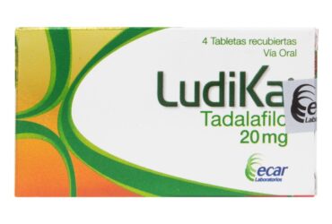 LUDIKA TADALAFILO 20 MG 4 TBS (3%+)(PAE)
