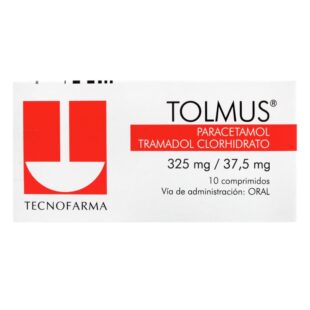 TOLMUS 325MG/37.5 MG 10 COMPRIMIDOS