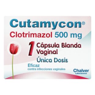 CUTAMYCON 500 MG 1 CAP.BLANDA VAGINAL