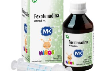 FEXOFENADINA 30Mg/5ML JARABE 150 ML MK