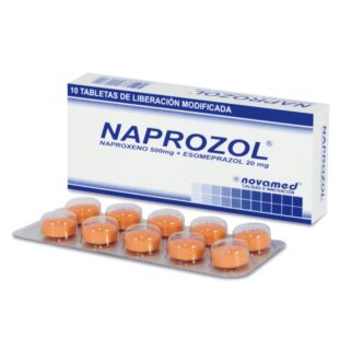 NAPROZOL 500 MG 10 TABLETAS