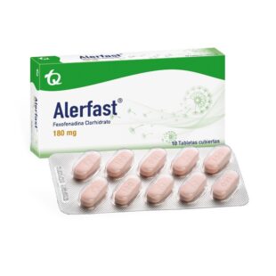 ALERFAST 180 MG 10 TABLETAS(3%+) (PAE)