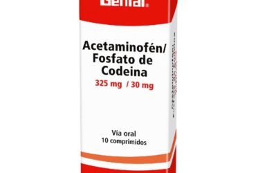 ACETAMINOFEN+CODEINA 325/30MG 10 TBS GF