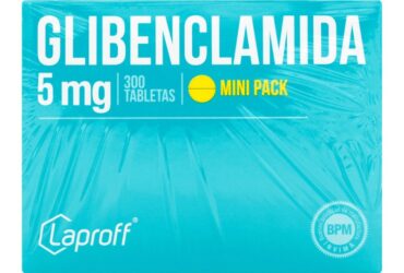 GLIBENCLAMIDA 5 MG 300 TBS LP