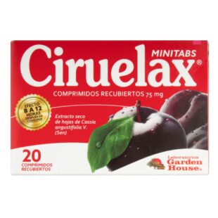 CIRUELAX MINITABS 20 COMPRIMIDOS
