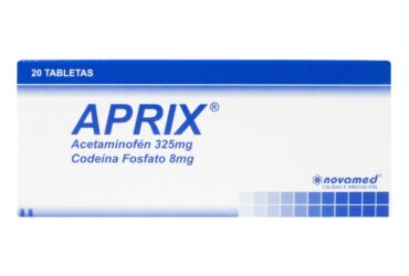 APRIX 325/8 MG 20 TABLETAS