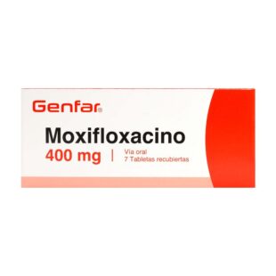 MOXIFLOXACINO 400 MG 7 TBS GF