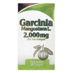 GARCINIA MANGOSTANA 2000 MG 60 SOFTGELS