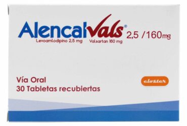 ALENCAL VALS 2.5 MG/160 MG 30 TAB