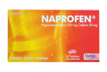 NAPROFEN 220 MG 10 TABLETAS