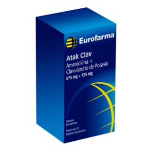 ATAK CLAV 875 MG 20 TABLETAS