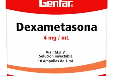 DEXAMETASONA 4 MG/1ML 10 AMPOLLAS GF