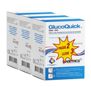 TIRAS REA.GLUCOQUICK 50 PG 2 LL3(A)(3%+)