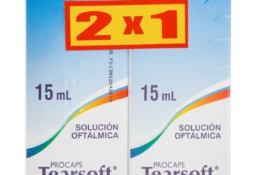 TEARSOFT SOLUCION OFTALMICA 15 ML 2X1