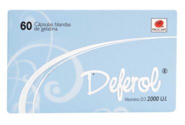DEFEROL 2000 UI 60 CAPSULAS